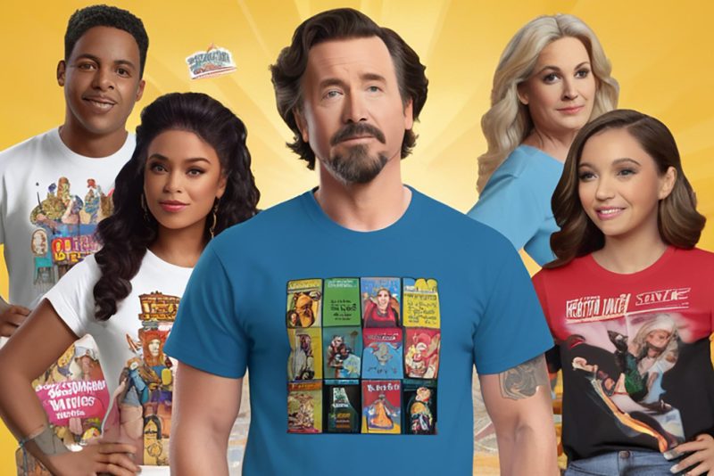 Cum pot combina culorile pe un tricou personalizat?