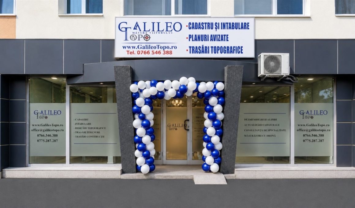 Noul birou Galileo Topo din Calea Mosilor nr. 241, Sector 2, Bucuresti