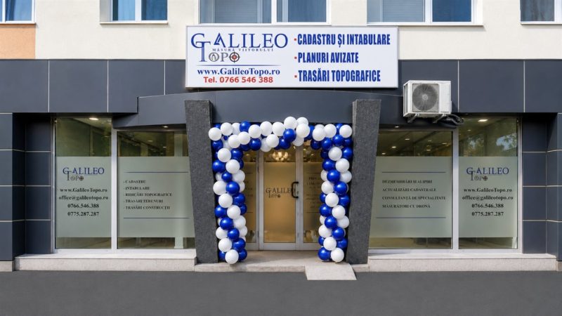 Noul birou Galileo Topo din Calea Mosilor nr. 241, Sector 2, Bucuresti